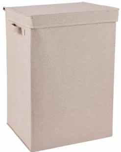 CASA LINOLUX Scatola Portatutto Con Coperchio Beige| Scatole