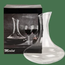 CASA MERLOT Caraffa Decanter 1,89 L Trasparente| Caraffe
