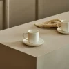 CASA MOON Tazza Espresso E Piattino 9 CL Bianco| Tazze