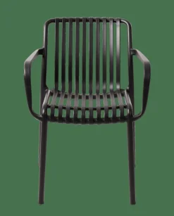 CASA NOMI Sedia Nero| Sedie Da Giardino