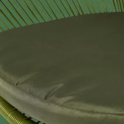 CASA PAPAYO Sedia Lounge Con Cuscino Verde| Sedie Lounge