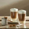 CASA PAUSA Bicchiere 2a Parete Set Di 2 45 CL Trasparente| Bicchieri Da Caffè|Bicchieri Da Tè