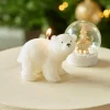 CASA POLA Candela Orso Polare Bianco| Candele