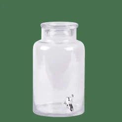 CASA PURI Serbatoio Con Rubinetto 5,5 L Trasparente| Serbatoi