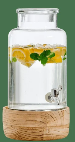 CASA PURI Serbatoio Con Rubinetto 5,5 L Trasparente| Serbatoi