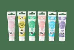 CASA RAINBOWDUST 6 Confezioni Pasta Zucchero Colori Pastello Vari Colori| Generi Alimentari
