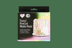 CASA RAINBOWDUST 6 Confezioni Pasta Zucchero Colori Pastello Vari Colori| Generi Alimentari