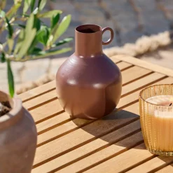 CASA RONDO Vaso Marrone Scuro| Vasi|Autunno