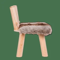 CASA RUDOLF Sgabello Naturale| Kids|Mobili Per Bambini