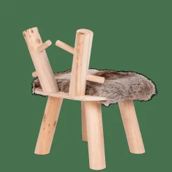 CASA RUDOLF Sgabello Naturale| Kids|Mobili Per Bambini