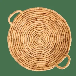 CASA SAMOS Piatto Decorativo Naturale| Ciotole Decorativi