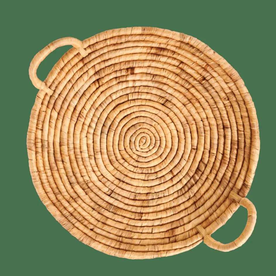 CASA SAMOS Piatto Decorativo Naturale| Ciotole Decorativi
