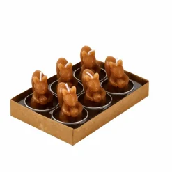 CASA SQUIRREL Soprammobile Dorato| Figurine Decorative|Autunno
