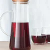 CASA STRETTO Caraffa 1,3 L Trasparente| Caraffe