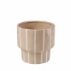 CASA STRIPES Vaso Da Fiori Sabbia| Vasi Di Fiori